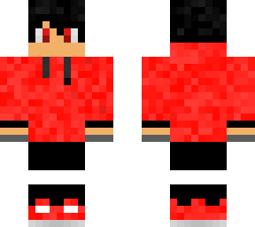 red hoodie