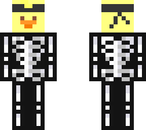 skeleton duck
