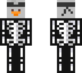 skeleton duck