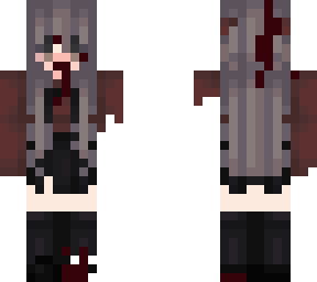 skin for sister 6- skin dla siostry 6 ( zombie girl-hallowenn)