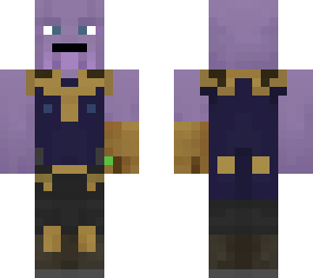 thanos (you might want to look at the bottom of his head)
