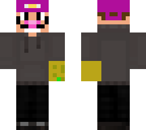 waluigi thanos w/ hoodie