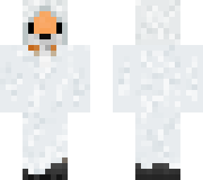 white robed fox