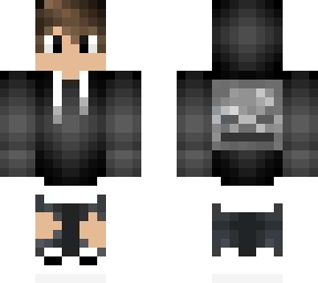 black hoodie