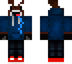 derpycow with hoodie down