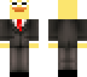 duck with clout goggles