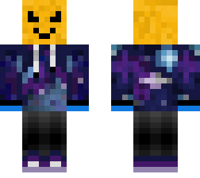 galaxy halloween slime (blue)