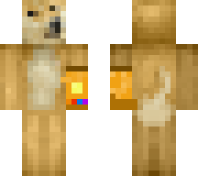 improved doge with infinity gauntlet
