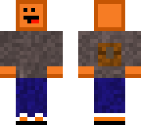 orange slime w/ chest