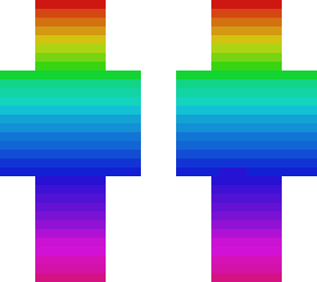 rainbow skin
