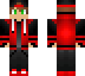 red hoodie boy