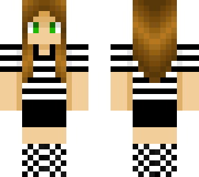 shiny haired girl
