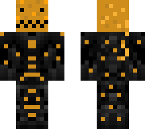 spooky pumpkin man