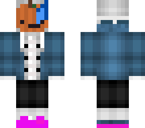 spoopy pumpkin sans with eye