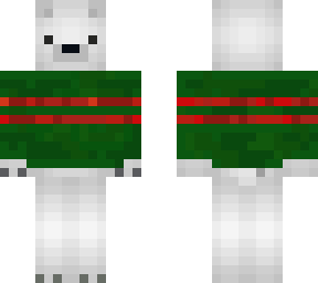 x-mas polar bear