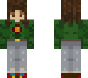 (edit of howlidays skin!) short brown hair girl