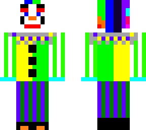 a friendly minecraft clown 2