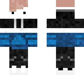 black & blue hoodie