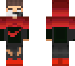 black & red nike boy