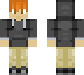 black hoodied teen