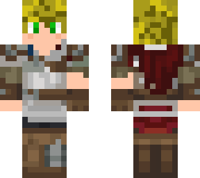 blond, white tunic adventure
