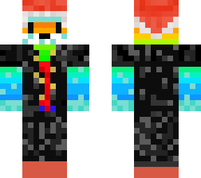 christmas rainbow fox