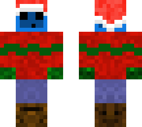 christmas slime (blue)