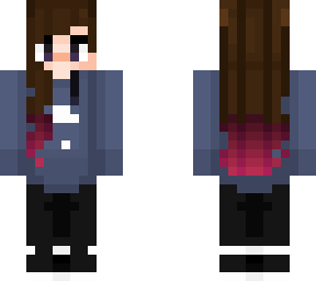 cute rainy hoodie girl