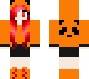 halloween panda hoodie girl