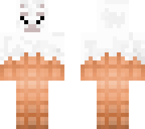 ice cream llama (white)