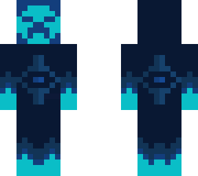 neon blue creeper thing i done when i haved the the big bored