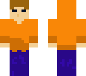 orange hoodie