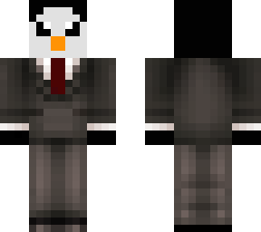 penguin in suit