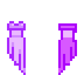 purple dress