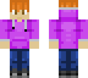 purple hoodied teen (hood down)
