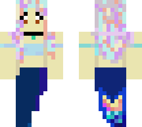 rainbow mermaid with tail