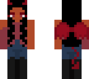 skintober day 6 -demon-