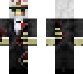zombie sheep in a suit