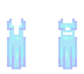 blue dress template