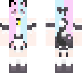 double shaded cat hair girl