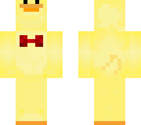duck with tie