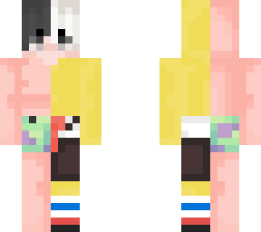 half spongebob half patrick