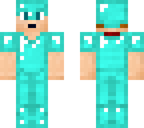 kid in a diamond armor