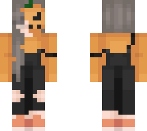 skintober pt. 7  halloween pumpkin girl