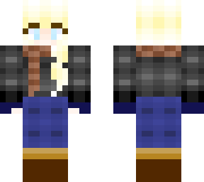 snow mountain girl minecraft skin