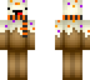 warm skeppy with halloween scarf