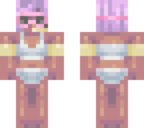 decked out swimmer