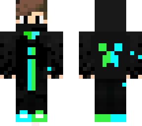 green and blue boy