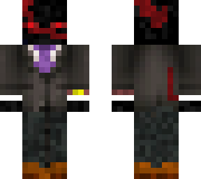 halloween enderman in suit
