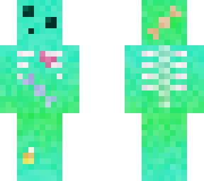 halloween slime with chin face og by onyxx333's